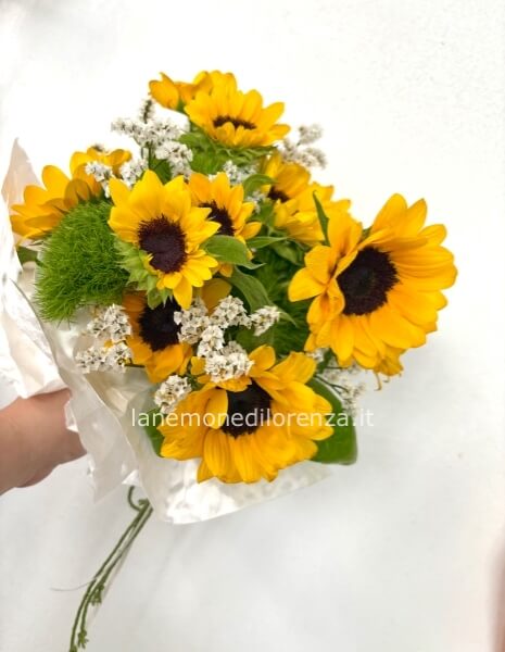 Bouquet di girasoli